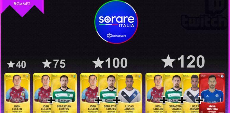 Sorare Italia Twitch cup 2 edizione